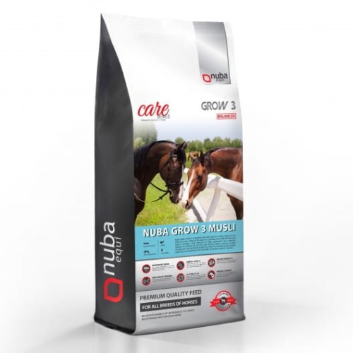 NUBA EQUI Grow3 Musli BALANCER 2G 20kg dodatek do owsa dla koni trzyletnich