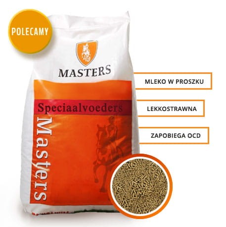 MASTERS Veulen 20kg granulat dla źrebiąt z dodatkiem mleka w proszku