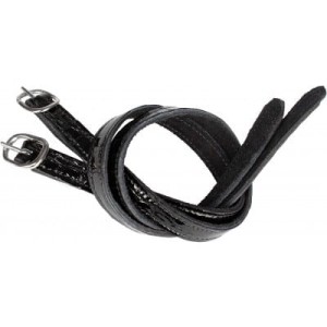 Paski do ostróg lakierowane Horka "Patent Croco"