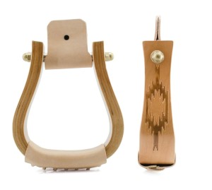 Westernowe strzemiona drewniane "Navajo"