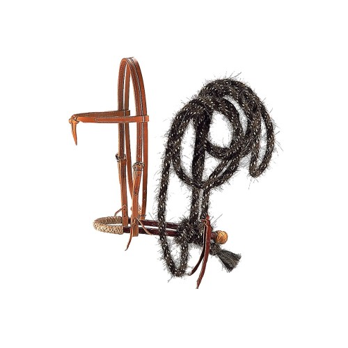 Zestaw bosal i wodze mecate