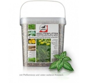 LEOVET Krauterfutter 800g - mieszanka ziołowa wspomagająca drogi oddechowe
