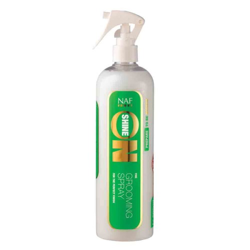 NAF Shine On 500ml - spray nabłyszczający do grzywy i ogona