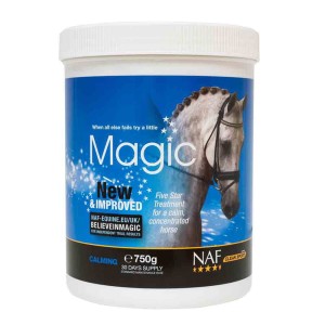 NAF Magic Powder 750g - preparat uspokajający w proszku dla koni