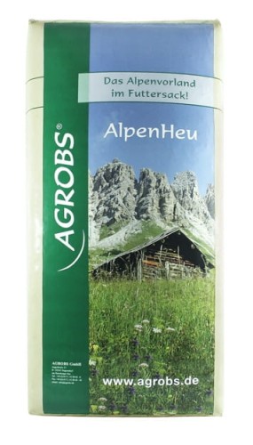 AGROBS Alpenheu 12,5kg siano z alpejskich łąk dla koni