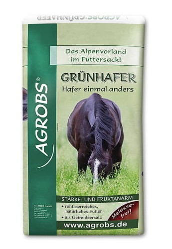 AGROBS Grunhafer 15kg sieczka dla koni z zielonego owsa