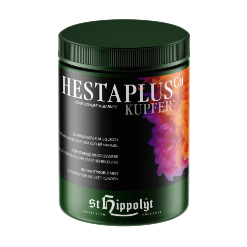 ST HIPPOLYT Hesta Plus Miedź 1kg suplement z organiczną miedzią dla koni