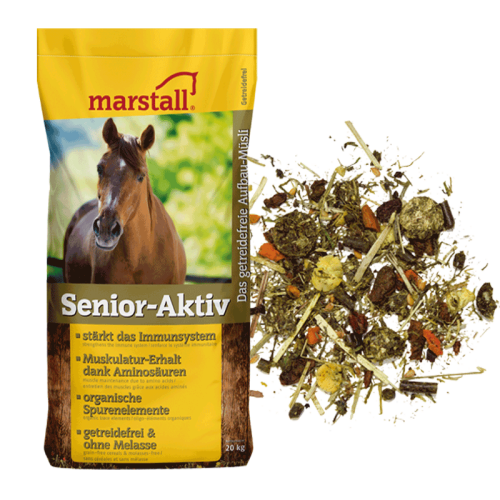 MARSTALL Senior Aktiv 20kg musli dla koni starszych