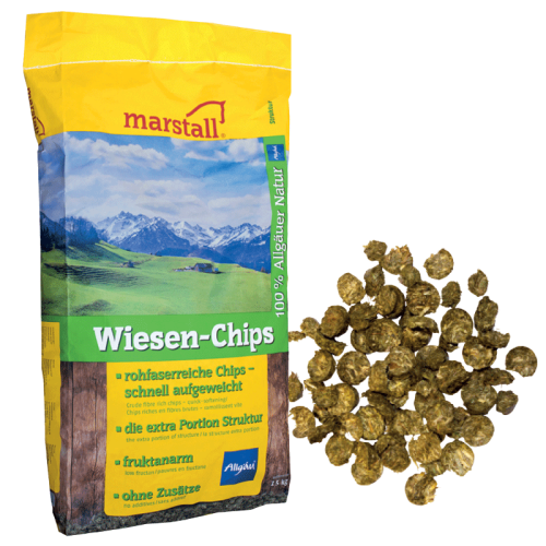 MARSTALL Wiesen Chips 15kg prasowane siano dla koni