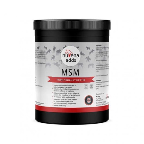 NuVena MSM 800g siarka organiczna dla koni MSM