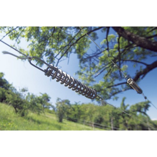 Napinacz drutu ze sprężyną