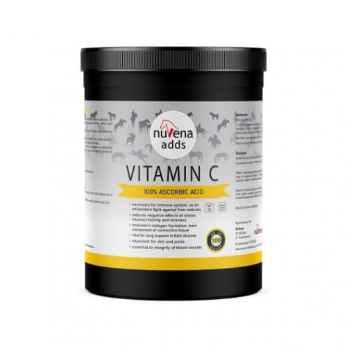 NuVena Vitamin C 1kg kwas askorbinowy dla koni 