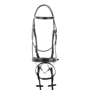 Ogłowie skórzane SILVER EQUESTRO