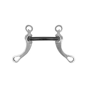 Wędzidło proste gumowe z czankami