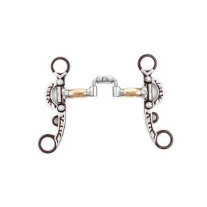 Wędzidło westernowe z ozdobnymi czankami Pool's