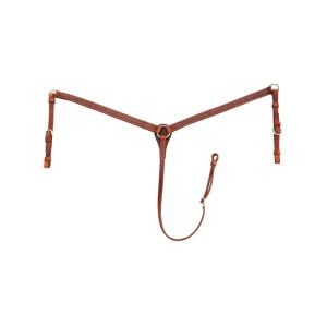 Napierśnik westernowy skórzany Pool's ROSE