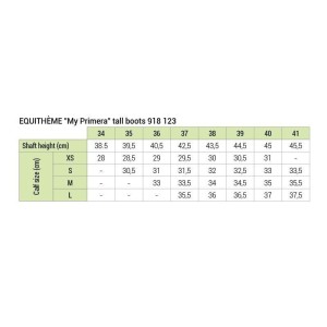 Oficerki EQUITHÈME "MYPRIMERA"