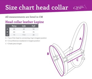 Kantar skórzany QHP "Lupine"