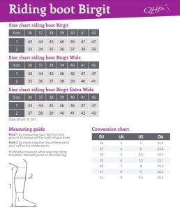 Oficerki QHP Birgit ekstra szerokie