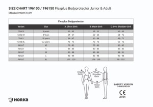 Kamizelka ochronna FLEXPLUS Horka dzieci, młodzież 