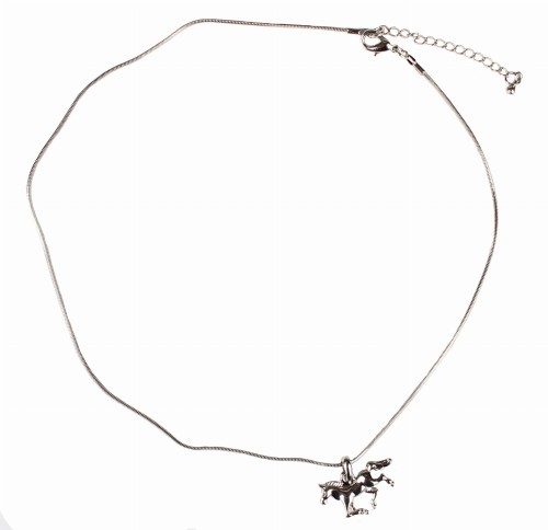 Naszyjnik z zawieszką galopujący koń HORKA