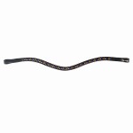 Naczółek opadający z kryształkami HORKA COLORI BLACK beż