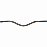 Naczółek opadający z kryształkami HORKA COLORI BLACK żółty