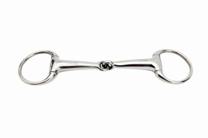 Wędzidło oliwkowe pojedynczo łamane HORKA 16mm