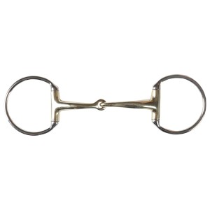 Wędzidło oliwkowe pojedynczo łamane HORKA 18mm