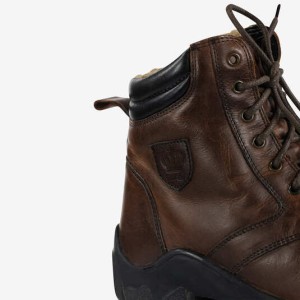 Sztyblety jodhpur damskie zimowe, skórzane HORZE Chamonix