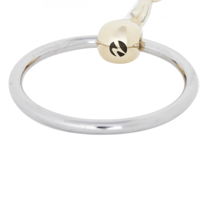 Wędzidło zwykłe pojedynczo łamane BUSSE Kaugan 14mm