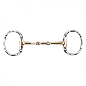 Wędzidło oliwkowe podwójnie łamane BUSSE 14mm