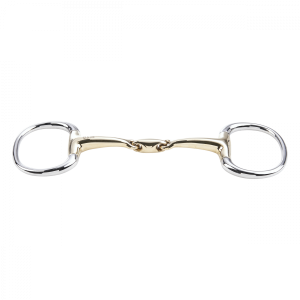 Wędzidło oliwkowe podwójnie łamane BUSSE 14mm