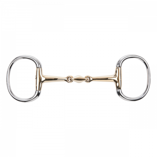 Wędzidło oliwkowe podwójnie łamane BUSSE 18mm