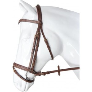 Ogłowie skórzane "Verdi" - rozm. FULL  - WYSYŁKA 48H