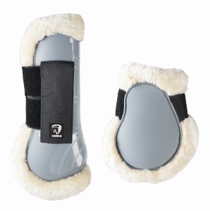 Ochraniacze PVC z futerkiem Horka  - rozm. L - WYSYŁKA 48H