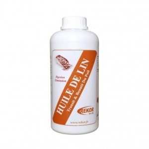 HUILE DE LIN 1l - olej lniany 