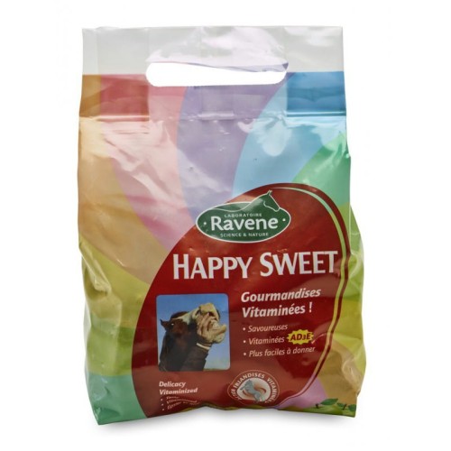 HAPPY SWEET RAVENE smaczki jabłkowe 800g