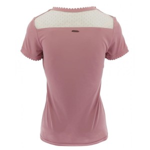 T-shirt "Super" z siateczką na plecach damski  - rozm. L - WYSYŁKA 48H