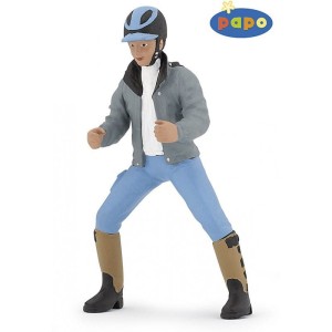 Figurka MŁODY JEŹDZIEC PAPO