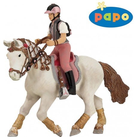 Figurka KUCYK Z OSPRZĘTEM PAPO