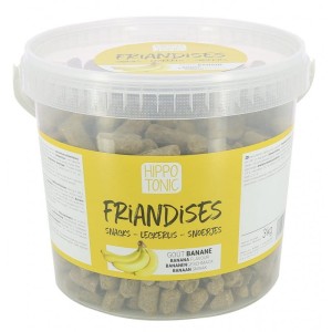 Smaczki HIPPOTONIC 3 kg bananowe