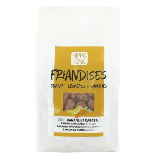 Smaczki HIPPOTONIC 1kg marchewkowo-bananowe