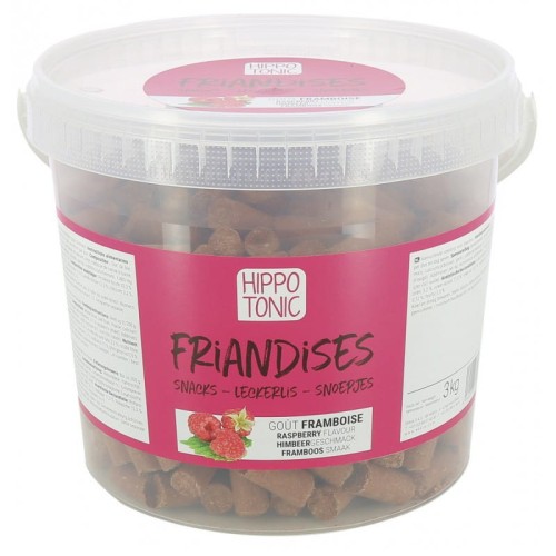 Smaczki HIPPOTONIC 3kg malinowe 