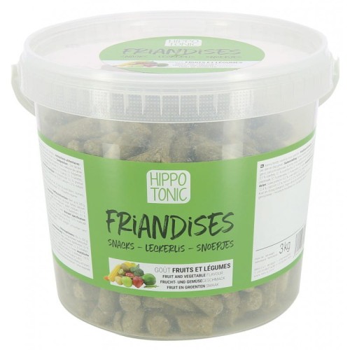 Smaczki HIPPOTONIC 3kg owocowo-warzywne 