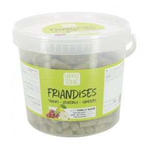 Smaczki HIPPOTONIC 3kg gruszka-winogrono 