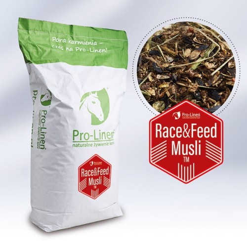 Race & Feed Musli 20kg energetyczo-regeneracyjny koncentrat paszowy 