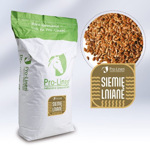 PRO-LINEN Siemię lniane dla koni 20kg