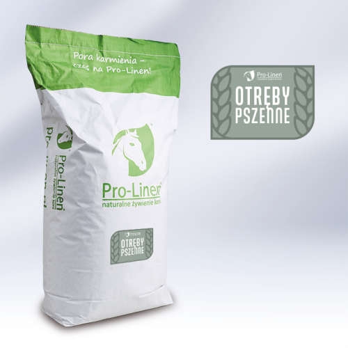 PRO-LINEN Otręby pszenne dla koni 15kg