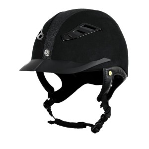 Kask "MICROFIBRE/STRASS"